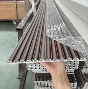 Hiện đại thân thiện với môi khách sạn sử dụng WPC rãnh tường Bảng điều khiển Chất lượng cao PVC chống thấm nước & chống cháy nhà máy trực tiếp giá Hot Bán - Product Image 2