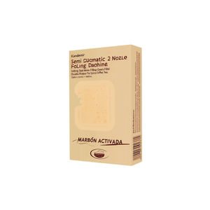 Máquina llenadora de doypack semiautomática Kandemir de 2 boquillas, de acero inoxidable, con doble salida, para especias, café y té. - Product Image 2
