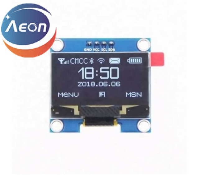 YE 1.3" OLED Module 1.3 Inch LCD LED 12864 Display Screen White/Blue 128X64 SPI/IIC I2C SH1106 4Pin 7Pin 128*64 Bare Board