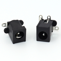 Prise d'alimentation DC verticale SMD DC005T, emballage en rouleau, 5,5x2,1 mm, prise femelle DC à montage vertical