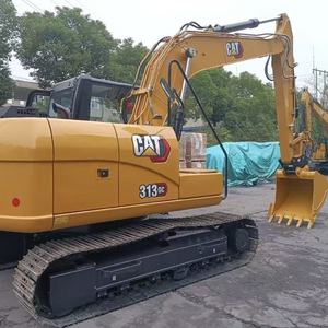 Excavatrice sur chenilles hydraulique d'occasion CAT 313GC Caterpillar 313GC à faible consommation de carburant, machine de terrassement prête à être expédiée dans le monde entier - Product Image 1
