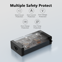Cargador de 100W 20V 5A Tipo C para Portátil, Adaptador de Repuesto, Fuente de Alimentación para Lenovo