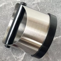 Contenitore per Fondi di Caffè in Acciaio Inox con Barra Rimovibile e Base Antiscivolo
