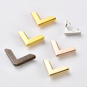 Platinum Link Metal L Shape <b>Corner</b> <b>Protectors</b> For Notebooks Gift Boxes Bags - Product Image 1