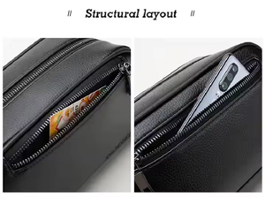 Pochette da <span class=keywords><strong>Uomo</strong></span> di Alta Qualità all'Ingrosso in Pelle PU Borsa da Lavoro da <span class=keywords><strong>Uomo</strong></span> Portaf biglietti da Visita alla Moda Borsa <span class=keywords><strong>a</strong></span> <span class=keywords><strong>Mano</strong></span> Grande Capienza per <span class=keywords><strong>Uomo</strong></span> - Product Image 5