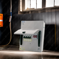 Boîtier de distribution ABS 18/24/36 voies pour intérieur, coffret électrique MCB, équipement de distribution d'énergie, protection IP40, blanc