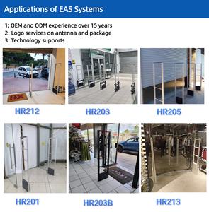 Sistema EAS OEM de Amplio Rango de 8.2mhz, Sistema de Alarma de Seguridad Antirrobo EAS, Sistemas Duales RF EAS de 8.2mhz - Product Image 3