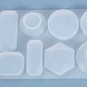 Moldes de silicone para artesanato de joias, pingente de silicone para artesanato de joias, resina epóxi DIY, molde para joias, arte de fundição artesanal