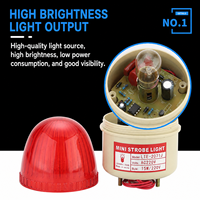 LED-Rundumleuchte mit Rotationswarnfunktion und Summer, ABS, CE-Zertifiziert, IP45 für Industrielle Sicherheit