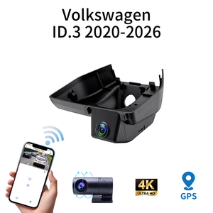 Caméra embarquée <span class=keywords><strong>HD</strong></span> 4K pour VW ID.3 2020-2026 avec deux objectifs DVR avant et arrière, GPS, Plug and Play - Product Image 2