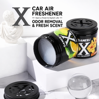 Diffuseur de gel désodorisant portable en plastique pour voiture, parfum longue durée, élimination des odeurs pour la décoration intérieure automobile (vente en gros)
