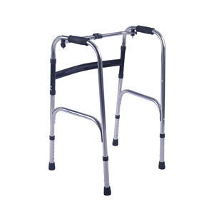 Stainless Steel Folding <b>Walker</b> SNZJ-5002 For <b>Elderly</b> Home And Outdoor Use Walking Aid Rehabilitation Support - Product Image 2