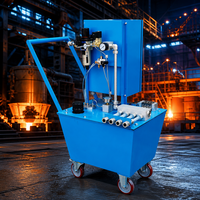 Système de lubrification à air et huile portable HSH-S01 pour la protection des roulements avec contrôle intelligent PLC, station industrielle non atomisée