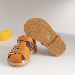 Sandalias de Verano para Bebé Niño con Suela de Goma de Alta Calidad, Sandalias de Cuero para Niños - Product Image 4