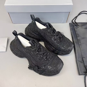 Summer luxury trend oversized men's <b>shoes</b> - black thick-soled, breathable, casual <b>shoes</b>, fashionable walking <b>shoes</b> - Product Image 4
