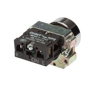 Pulsante a Pressione Piatto NP2-BA/Be, Pulsante Start Stop BA/Be Rosso Giallo Verde Nero Bianco Blu Auto-Reset 22/30mm - Product Image 2