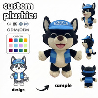 Jouets en peluche personnalisés, poupées, bandanas de dessins animés, marchandises pour événements sportifs, oreillers avec versets bibliques, animaux en peluche personnalisés