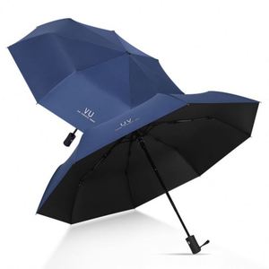 Parapluie automatique personnalisé avec logo, parapluie pare-soleil, coupe-vent, pliable, portable, pour femmes, anti-UV, parapluie de voiture plié pour la pluie - Product Image 2