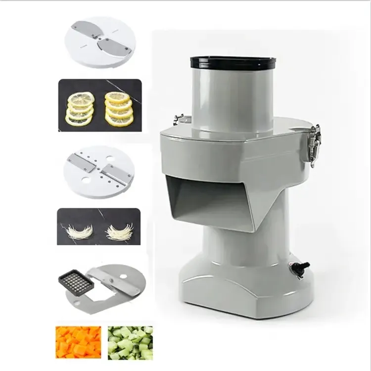 Industrielle Gemüse hacker Kartoffel chips Cutter Gurke Zwiebel Gemüse Zitronen schneider Shredder Würfel Schneide maschine