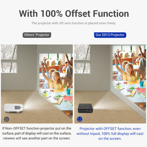 Wamhotack — <span class=keywords><strong>mini</strong></span> projecteur multimédia sans fil, appareil intelligent et numérique avec curseur, idéal pour noël - Product Image 3