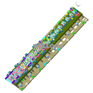 แม่พิมพ์ขึ้นรูปโลหะแผ่นมาตรฐานแบบก้าวหน้าสำหรับตลาดโลก แม่พิมพ์ปั๊มขึ้นรูปโลหะด้วยเทคโนโลยีขั้นสูง - Product Image 5