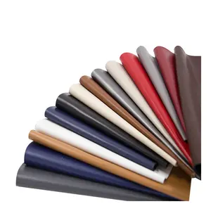 High Quality Eco Friendly PU Nappa Synthetic Skin Faux Leather Rolls Product Fabric For Shoes Sandals