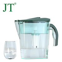 Carafe filtrante à eau ODM et OEM, matériau SAN transparent, pichet à eau alcaline
