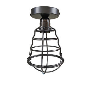 Lampe de plafond en <span class=keywords><strong>cage</strong></span> métallique industrielle JYLIGHTING, vintage, <span class=keywords><strong>pour</strong></span> <span class=keywords><strong>escalier</strong></span>, atelier, ferme, rétro, <span class=keywords><strong>lustre</strong></span> <span class=keywords><strong>pour</strong></span> <span class=keywords><strong>escalier</strong></span> - Product Image 2