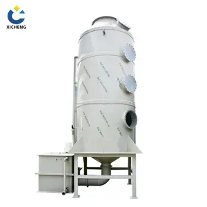 Depurador de agua / columna de absorción de embalaje de colector de polvo de ciclón de gas industrial