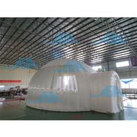 Carpa inflable de aire blanco para eventos al aire libre, carpa publicitaria para club nocturno, carpa inflable para fiesta de circo