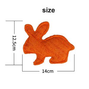 Jouets interactifs pour chats en loofah naturel, jouets en forme de lapin pour soulager les dents et nettoyer les dents, accessoires pour animaux de compagnie - Product Image 6