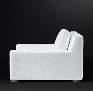 Rhohohill personnalisé luxe <span class=keywords><strong>tissu</strong></span> de lin blanc ensemble de canapés en bois massif rétro salon villa canapé meubles de salon ensemble de canapés - Product Image 5