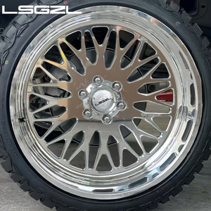 Jantes forgées LSGZL Deep Dish 8x170 20x10 22x12 22x14 24x14 26x14 26x16 28x16 Jantes tout-terrain pour gros camions pour GMC Sierra RAM1500 - Product Image 1