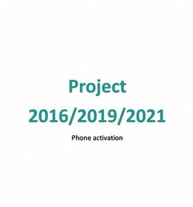 Activation téléphonique garantie pour <span class=keywords><strong>Microsoft</strong></span> Project Professional 2016/2019/2021 – Logiciel disponible <span class=keywords><strong>en</strong></span> <span class=keywords><strong>ligne</strong></span>, livraison incluse - Product Image 3