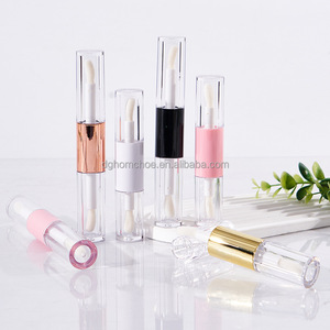 Tubo Transparente Reciclable de Plástico Grueso de 6ml*2 con Doble Cabeza para Brillo Labial y Aceite, con Tapa de Rosca, Personalizado, Bonito y Lindo - Product Image 5