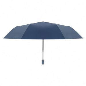 Venta Directa de Fábrica, Paraguas Plegable Grande Personalizado Negro con Protección UV para Exteriores, con Cubierta de Plástico para la Lluvia - Product Image 4