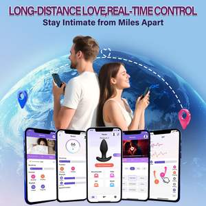 Draadloze App Controle Mannelijke Prostaat Massager Butt Plug Vibrators G P Spot Stimulatie Roterende Anale Vibrator Voor Koppels Games - Product Image 4