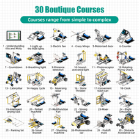 Kit de Bloques de Construcción Programables Inteligentes Tscinbuny AI Explorer con Placa Base ESP32, Más de 400 Piezas y 30 Cursos de Boutique STEM