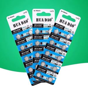 แบตเตอรี่อัลคาไลน์ ฮัวเต้า AG13 1.5V สำหรับนาฬิกาและอุปกรณ์อิเล็กทรอนิกส์สำหรับผู้บริโภค - Product Image 1