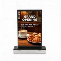 Kiosque d'affichage numérique Android tout-en-un à double écran tactile 10,1 pouces avec PoE pour gares de transport - Vente en gros