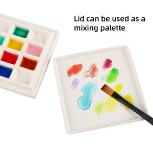 <span class=keywords><strong>Palette</strong></span> en céramique pour artiste SINOART, 12 fentes, 2 cm d'épaisseur, <span class=keywords><strong>palette</strong></span> en céramique pour <span class=keywords><strong>aquarelle</strong></span> <span class=keywords><strong>avec</strong></span> <span class=keywords><strong>couvercle</strong></span>, <span class=keywords><strong>palette</strong></span> en porcelaine blanche carrée pour <span class=keywords><strong>aquarelle</strong></span> - Product Image 5