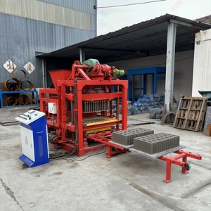 Máquina Automática para Fabricar Bloques Tipo 4-25, Multifuncional, Resistente y Duradera, con Gran Éxito de Ventas en Nigeria - Product Image 3