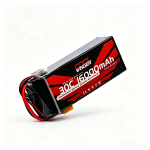 Paquete de Baterías de Iones de Litio LCO LIVH de 16000 mAh, 23.1 V, 369.6 Wh, 6S1P, Batería de Alto Drenaje para Vuelos, Solución de Batería Profesional - Product Image 2