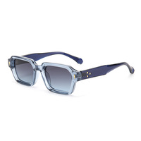 SKYWAY 2025 nouveau gros carré nuances Uv400 rétro hommes logo personnalisé lunettes de soleil Vintage femmes lunettes de soleil de luxe