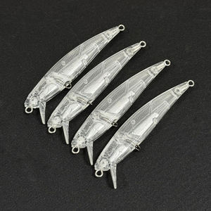 Leurre coulant INTRUDER 71S 71mm 10g, corps de leurre de pêche vierge pour crankbait, leurres durs artificiels type minnow pour <span class=keywords><strong>truite</strong></span>, brochet et black-bass - Product Image 1