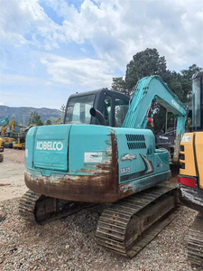 Excavatrice hydraulique d'occasion KOBELCO SK75-8 de 7 tonnes, flexible et efficace, pour le dégagement d'urgence en cas de glissement de terre sur route - Product Image 4