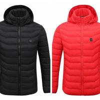 Veste d'hiver au design moderne pour hommes et femmes Meilleur prix Grande taille Polyester imperméable et respirant avec fermeture éclair imprimée pour l'extérieur