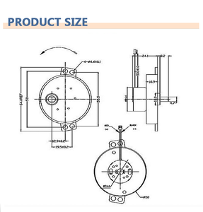 Nhà máy trực tiếp bán js530t 5V 12V DC kim loại bánh có động cơ Micro DC bánh có động cơ hoành lưu thông cho máy bán hàng tự động - Product Image 4