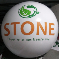 Ballon gonflable à l'hélium LED, LOGO imprimé, pour publicité/fête, nouvelle édition