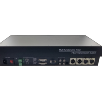 Système de fiber de caméra avec Timecode, vidéo bidi SDI, Tally, télécommande, convertisseur CCU à fiber